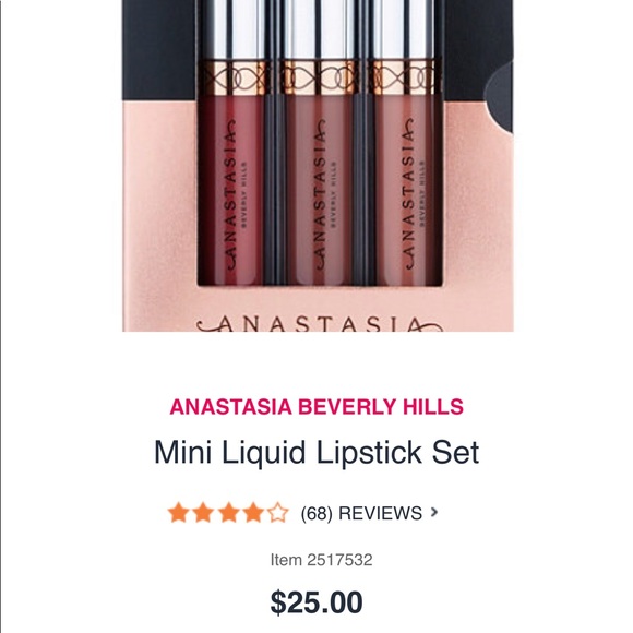 Anastasia Beverly Hills Other - ABH Mini Liquid Lipstick Set